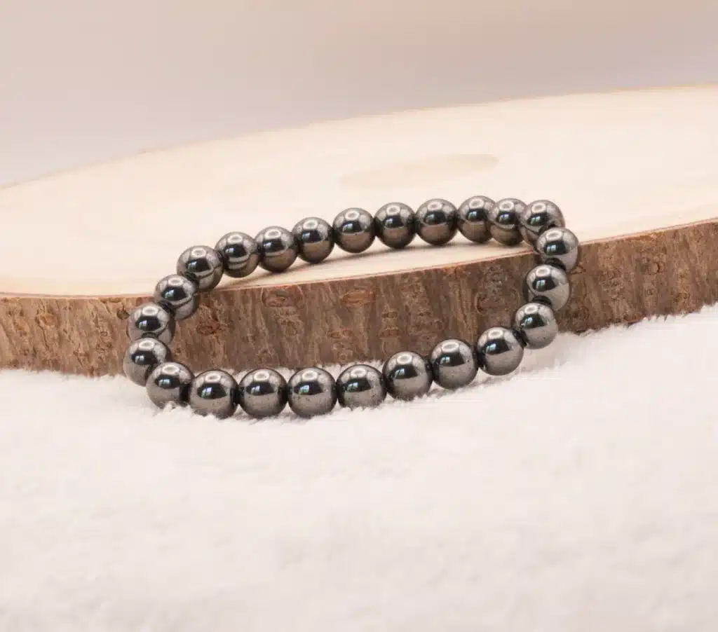 bracelet en hématite