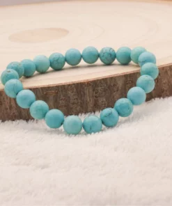 bracelet en pierre turquoise