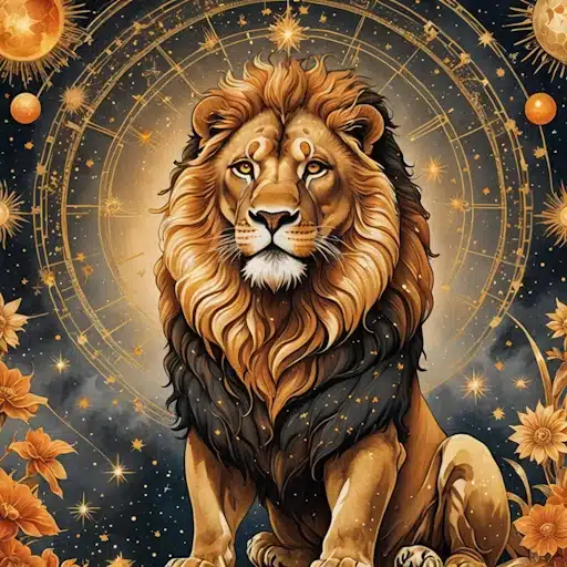 le signe astrologique des lions