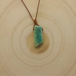 collier en amazonite