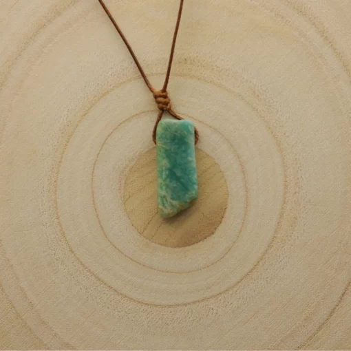 collier en amazonite