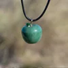 collier pomme en aventurine