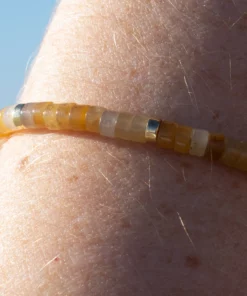 bracelet en aventurine jaune