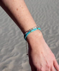 bracelet en turquoise