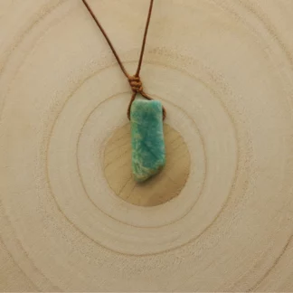 collier en amazonite