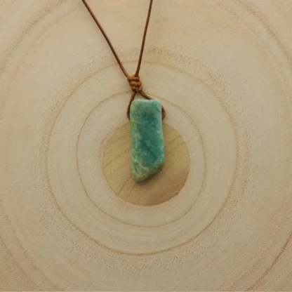 collier en amazonite