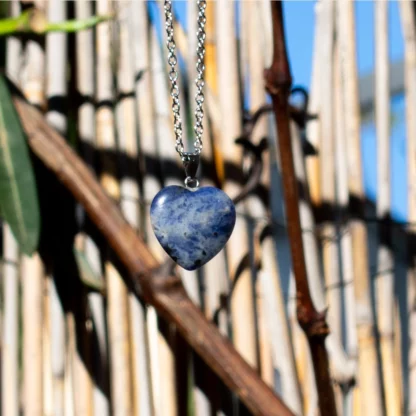 collier en sodalite